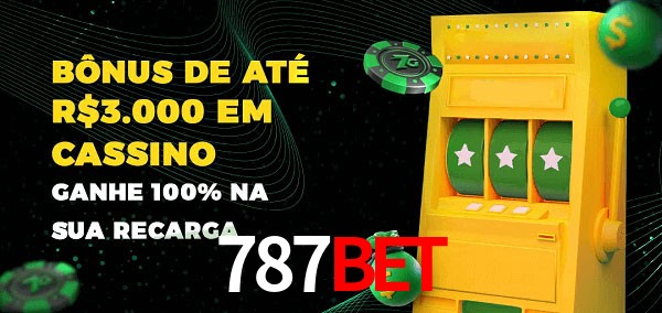 787Bet melhor bônus de depósito